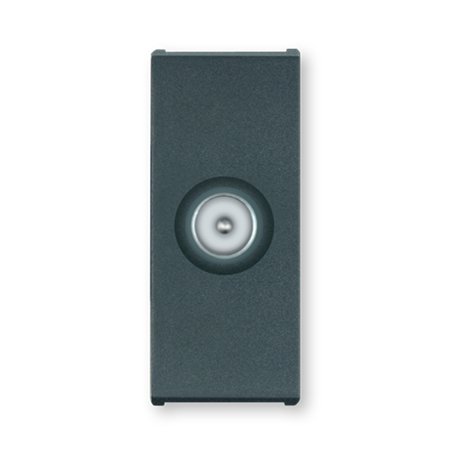 6624.A Priključnica ant. TV MODE prolazna 10dB IEC 1M, antracit