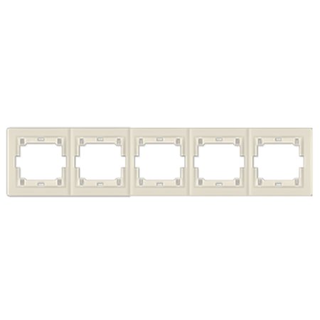 6705.9 Maska petostruka PRESTIGE - horizontalna, krem