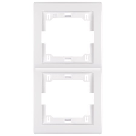 6711.0 Maska dvostruka PRESTIGE - vertikalna, bela