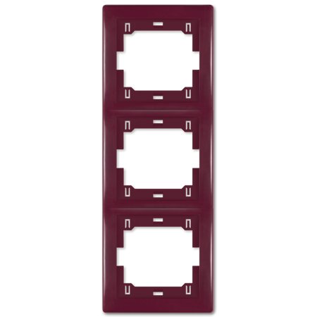 6713.3 Maska trostruka PRESTIGE - vertikalna, bordo