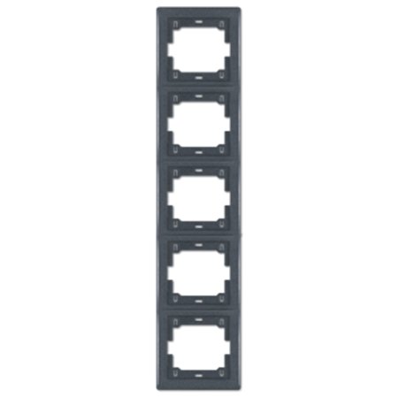 6715.2 Maska petostruka PRESTIGE - vertikalna, sivo-grafit