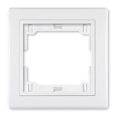 6811.00 Maska jednostruka sa međuramom PRESTIGE, bela