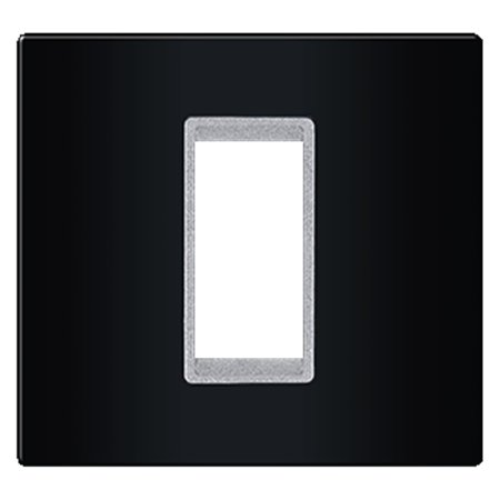 70101.ES Maska 1M EXP BASIC, crna sa silver nosačem