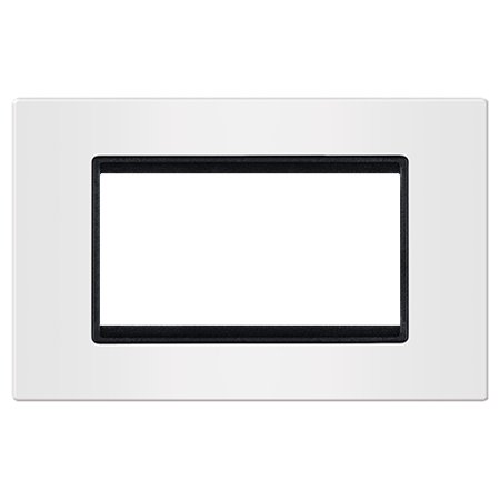 70104.0E Maska 4M EXP BASIC, bela sa crnim nosačem