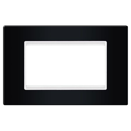 70104.E0 Maska 4M EXP BASIC, crna sa belim nosačem