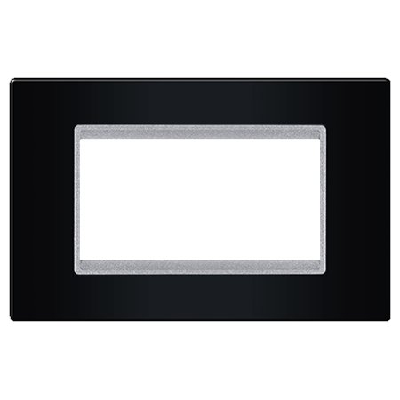 70104.ES Maska 4M EXP BASIC, crna sa silver nosačem