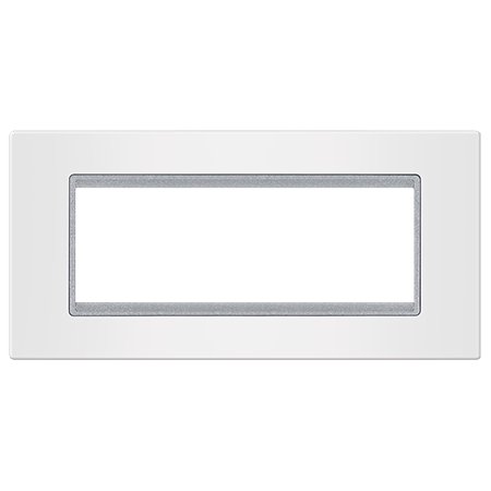 70106.0S Maska 6M EXP BASIC, bela sa silver nosačem