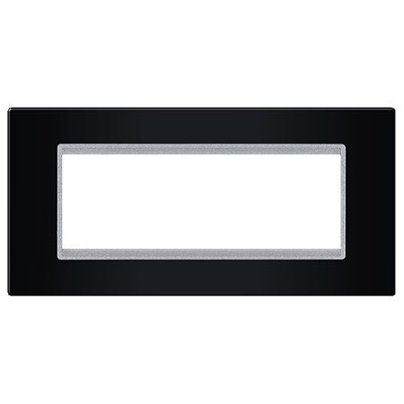 70106.ES Maska 6M EXP BASIC, crna sa silver nosačem