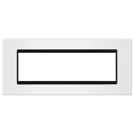 70107.0E Maska 7M EXP BASIC, bela sa crnim nosačem