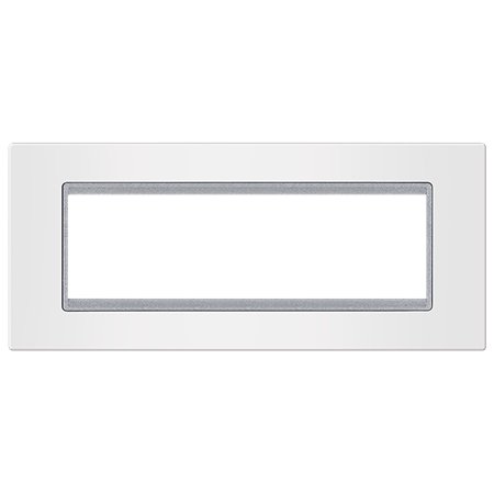 70107.0S Maska 7M EXP BASIC, bela sa silver nosačem