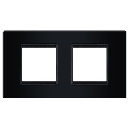 70122.EE Maska 2X2M horizontalna EXP BASIC, crna sa crnim nosačem