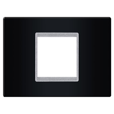 70123.ES Maska 2M/3M EXP BASIC, crna sa silver nosačem