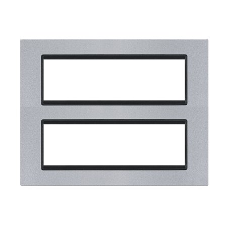 70127.SE Maska 2x7M vertikalna EXP BASIC, silver sa crnim nosačem