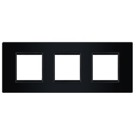 70132.EE Maska 3X2M horizontalna EXP BASIC, crna sa crnim nosačem