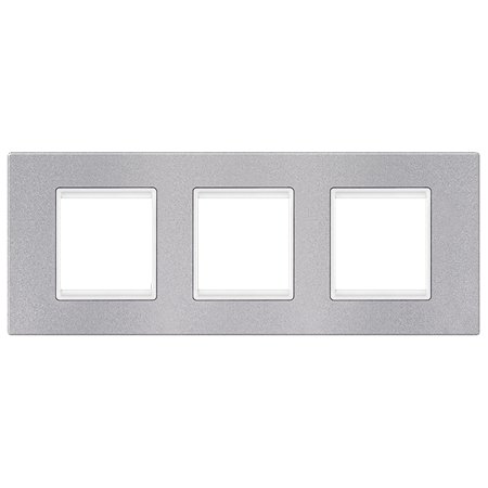 70132.S0 Maska 3X2M horizontalna EXP BASIC, silver sa belim nosačem