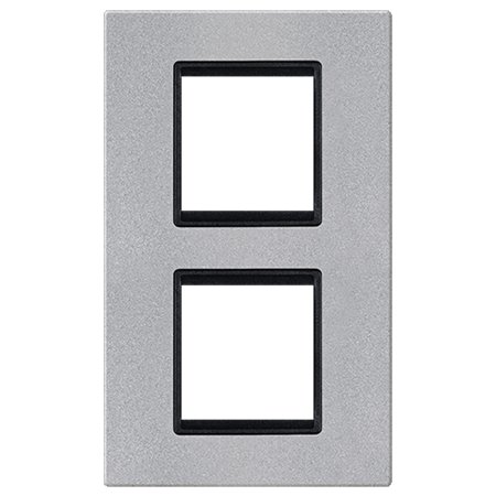 70142.SE Maska 2X2M vertikalna EXP BASIC, silver sa crnim nosačem