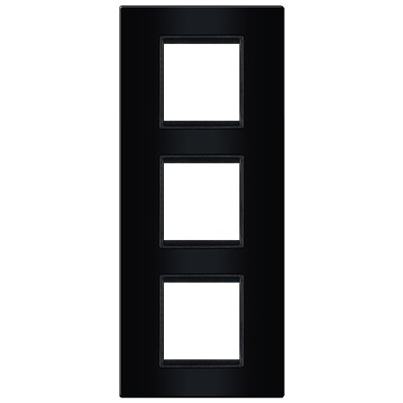 70162.EE Maska 3X2M vertikalna EXP BASIC, crna sa crnim nosačem