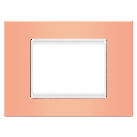 70203.N Maska 3M EXP VIVID, pastel narandžasta