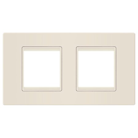 70222.99 Maska 2X2M horizontalna EXP VIVID, krem sa krem nosačem