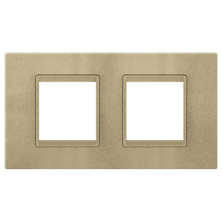 70322.G2 Maska 2X2M horizontalna EXP METALLIC, metalik brušeni nikal