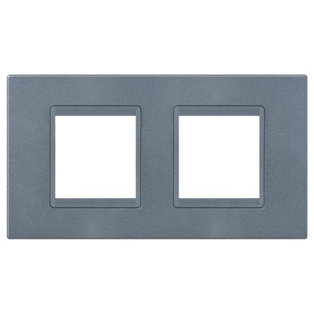 70322.S1 Maska 2X2M horizontalna EXP METALLIC, metalik antičko srebro