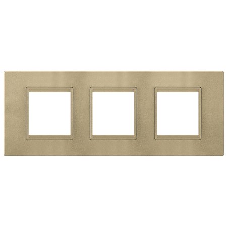 70332.G2 Maska 3X2M horizontalna EXP METALLIC, metalik brušeni nikal