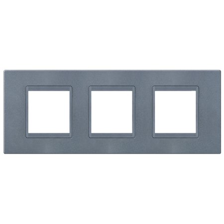 70332.S1 Maska 3X2M horizontalna EXP METALLIC, metalik antičko srebro