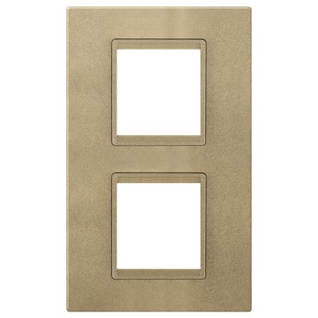 70342.G2 Maska 2X2M vertikalna EXP METALLIC, metalik brušeni nikal