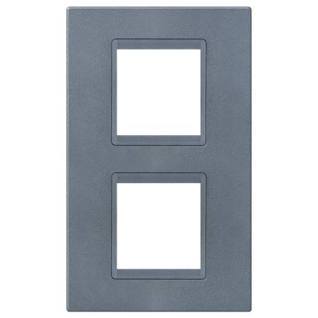 70342.S1 Maska 2X2M vertikalna EXP METALLIC, metalik antičko srebro