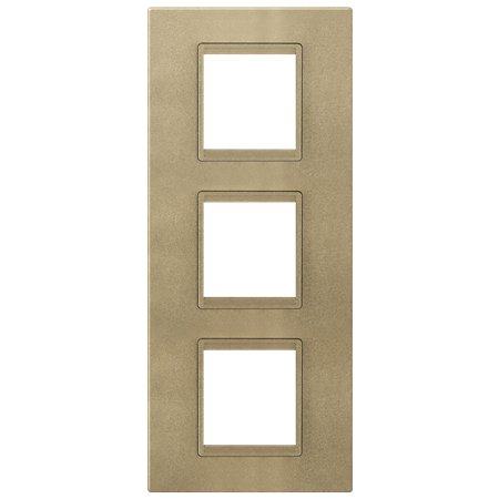 70362.G2 Maska 3X2M vertikalna EXP METALLIC, metalik brušeni nikal