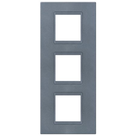 70362.S1 Maska 3X2M vertikalna EXP METALLIC, metalik antičko srebro