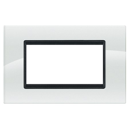 70604.0 Maska 4M EXP GLASS, kristal bela