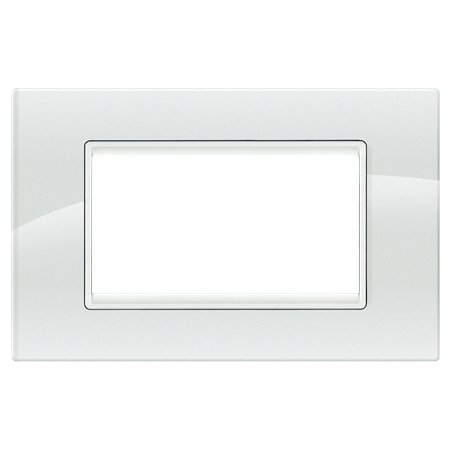 70604.00 Maska 4M EXP GLASS, kristal bela sa belim nosačem