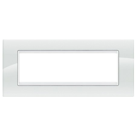 70607.00 Maska 7M EXP GLASS, kristal bela sa belim nosačem