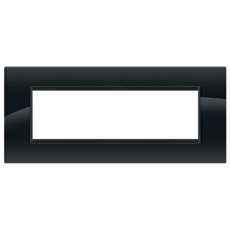 70607.E Maska 7M EXP GLASS, kristal crna