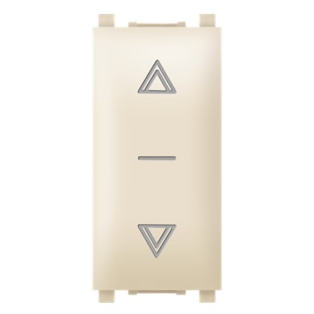 72108.9 Sklopka za roletne 10AX 250V~ EXP 1M, krem