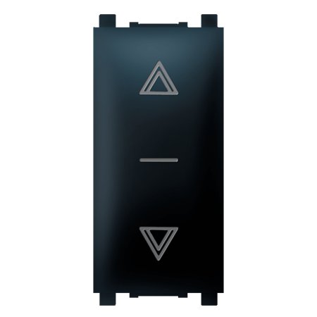 72108.E1 Sklopka za roletne 10AX 250V~ EXP 1M, crna soft