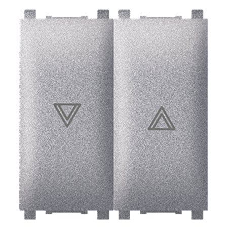 72114.S Taster sklopka za roletne 16A 250V~ EXP 2M, silver