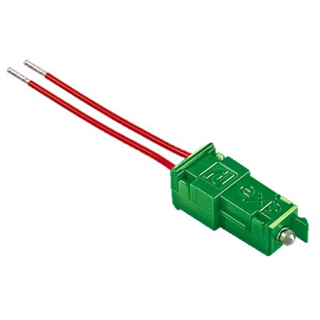 72182.12 LED indikacija EXP sa provodnicima, zelena