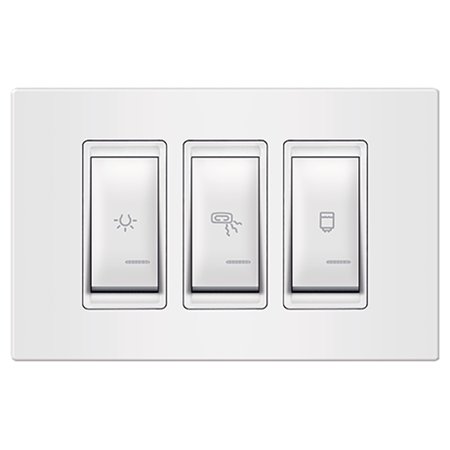 72310.00 Set sklopki za kupatilo 3x16AX 250V~ univerzalni EXP, beli