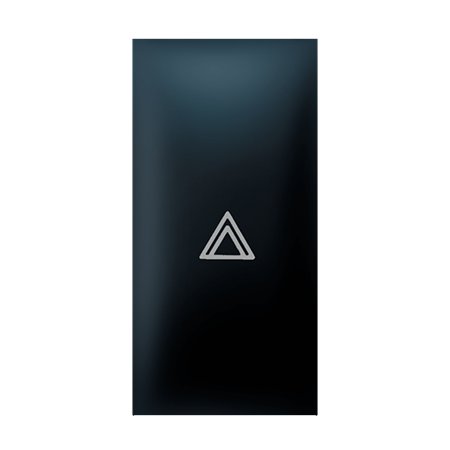 73102.E1 Taster EXP 1M sa oznakom strelice, crni soft