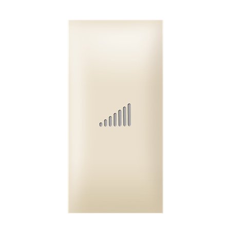 73104.9 Taster EXP 1M sa oznakom pojačavanja, krem