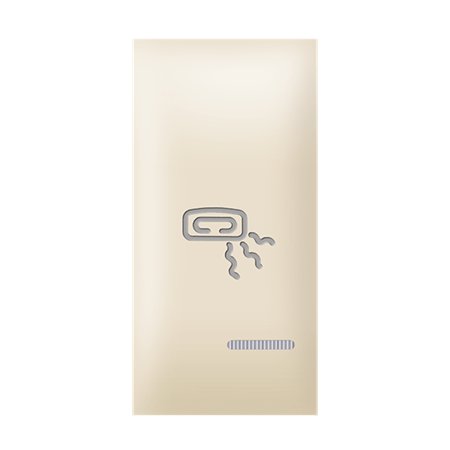 73205.9 Taster EXP 1M sa oznakom grejalice i indikacijom, krem