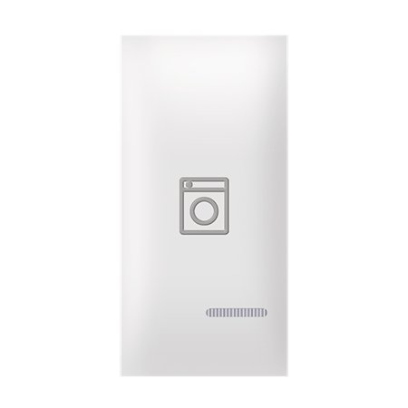 73208.0 Taster EXP 1M sa oznakom veš mašine i indikacijom, beli