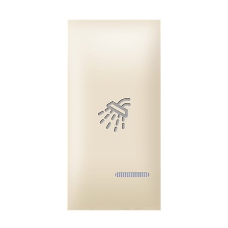 73209.9 Taster EXP 1M sa oznakom tuša i indikacijom, krem