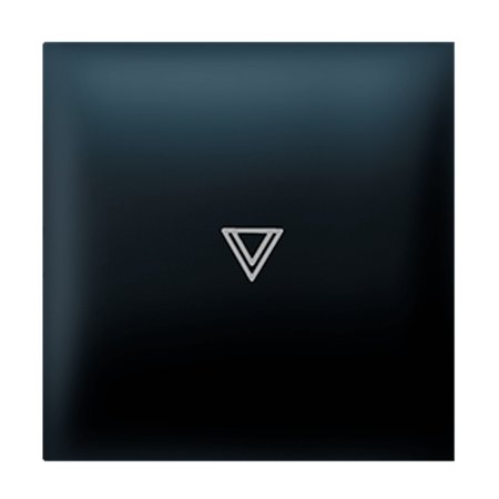 73303.E1 Taster EXP 2M sa oznakom strelice dole, crni soft