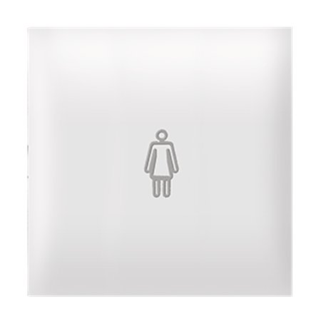 73307.0 Taster EXP 2M sa oznakom posluge, beli