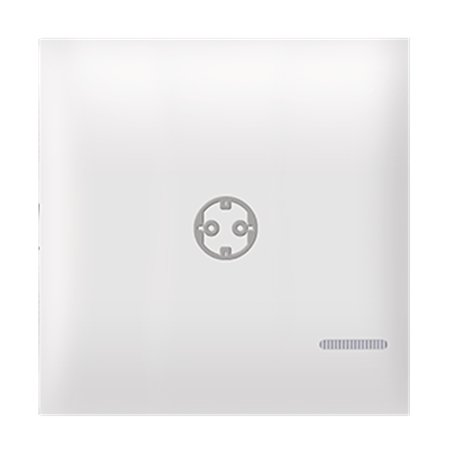 73407.0 Taster EXP 2M sa oznakom priključnice i indikacijom, beli