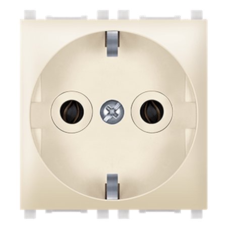 74101.9 Priključnica dvopolna EXP 2M, krem