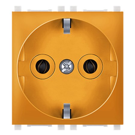 74101.N Priključnica dvopolna EXP 2M, narandžasta